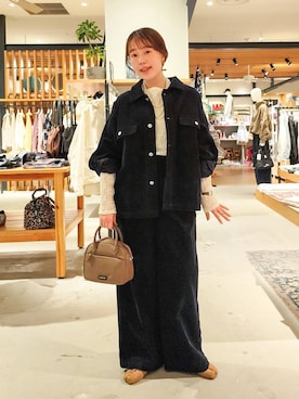 kanakoさん（レディース・157cm）の冬コーディネート