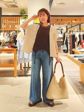 kanakoさん(レディース・157cm)の夏コーディネート