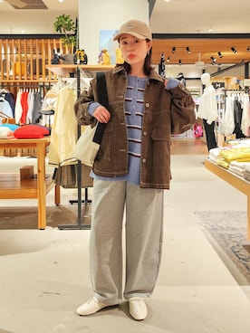 kanakoさん（レディース・157cm）の冬コーディネート