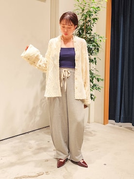 「アイテム（アンダーウェア）」を使った、kanakoさん（レディース・157cm）の夏コーディネート