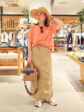 kanakoさん（レディース・157cm）の春コーディネート