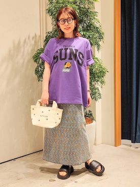 kanakoさん（レディース・157cm）の夏コーディネート