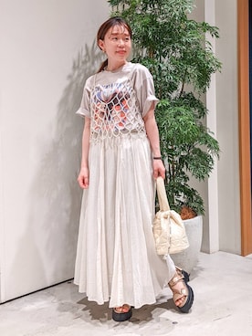 kanakoさん（レディース・157cm）の春コーディネート