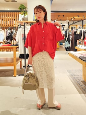 kanakoさん（レディース・157cm）の夏コーディネート