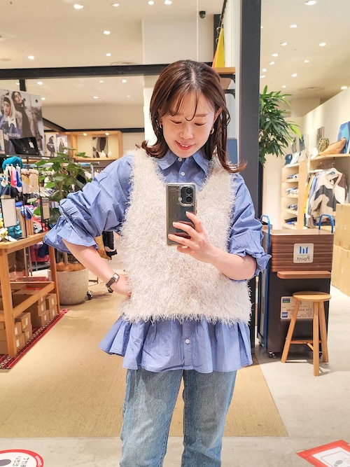 ペイズリーマトラッセ ペプラムブラウス Ballseyトップス 36