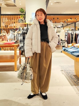 kanakoさん（レディース・157cm）の秋コーディネート