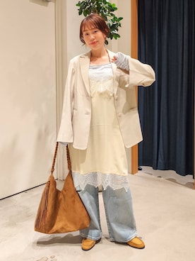 kanakoさん（レディース・157cm）の冬コーディネート