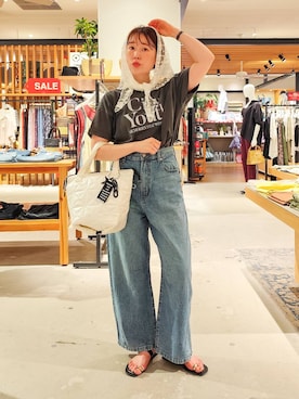 「アイテム（財布/小物）」を使った、kanakoさん（レディース・157cm・30代）の夏コーディネート