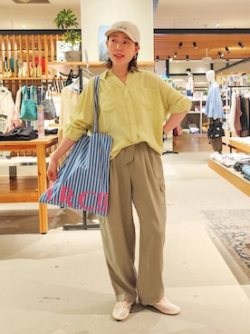 kanakoさん（レディース・157cm）の春コーディネート