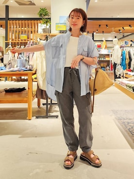 kanakoさん（レディース・157cm）の春コーディネート