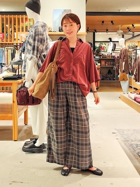 「アイテム（インナーウェア/肌着）」を使った、kanakoさん（レディース・157cm）の夏コーディネート