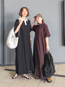 kanakoさん（レディース・157cm）の夏コーディネート