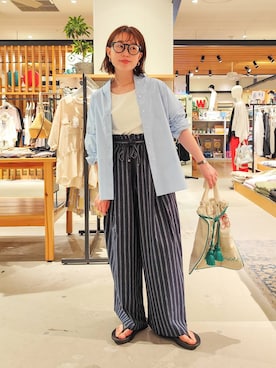 kanakoさん（レディース・157cm）の春コーディネート