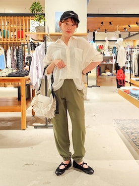 kanakoさん（レディース・157cm）の春コーディネート