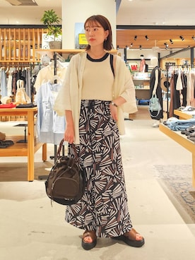 kanakoさん（レディース・157cm）の夏コーディネート