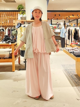 「海」｜kanakoさん（レディース・157cm）の夏コーディネート
