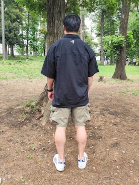 「スポーティ」｜kanakoさん（メンズ・157cm）の春コーディネート