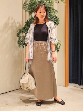 kanakoさん（レディース・157cm）の夏コーディネート