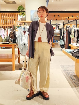 kanakoさん（レディース・157cm）の夏コーディネート
