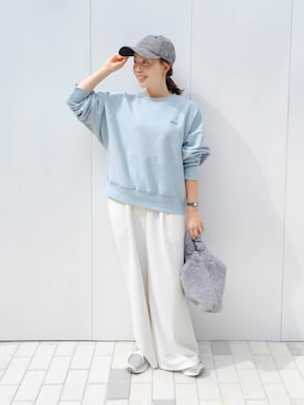 「アイテム（ハンドバッグ）」を使った、kanakoさん（レディース・157cm・30代）の秋コーディネート