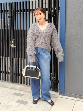 「アイテム（シュシュ）」を使った、kanakoさん（レディース・157cm・30代）の秋コーディネート