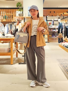 kanakoさん（レディース・157cm）の春コーディネート