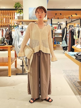 kanakoさん（レディース・157cm）の夏コーディネート