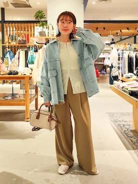 kanakoさん（レディース・157cm）の春コーディネート