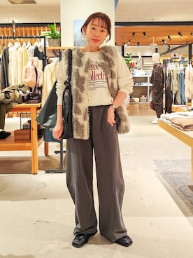 kanakoさん（レディース・157cm）の秋コーディネート