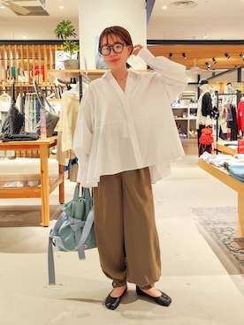 「bijorie（ビジュリィ）のアイテム」を使った、kanakoさん（レディース・157cm）の春コーディネート