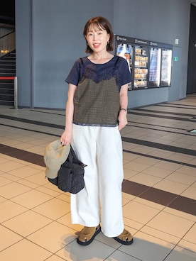 kanakoさん(レディース・157cm)の夏コーディネート