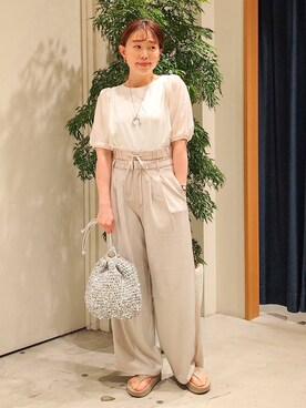 kanakoさん（レディース・157cm）の夏コーディネート