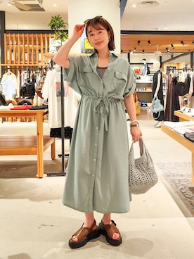 kanakoさん(レディース・157cm)の夏コーディネート