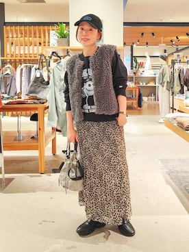 kanakoさん（レディース・157cm）の夏コーディネート