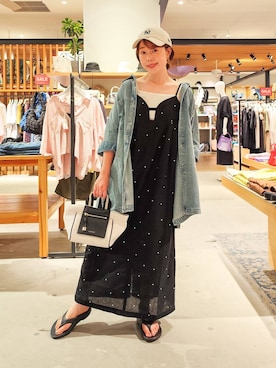 「アイテム（インナーウェア/肌着）」を使った、kanakoさん（レディース・157cm）の夏コーディネート
