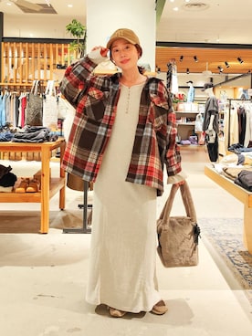 「アイテム（その他アウター）」を使った、kanakoさん（レディース・157cm・30代）の秋コーディネート