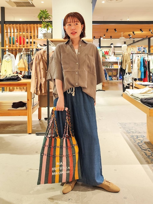 bijorie】[5つの機能付き]カップ付きリブスクエアキャミ／NEW BASIC