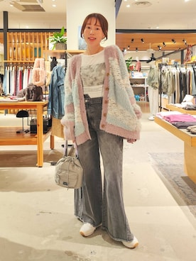 「BAYFLOW（ベイフロー）のアイテム」を使った、kanakoさん（レディース・157cm）の秋コーディネート