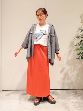 kanakoさん（レディース・157cm・30代）の夏コーディネート