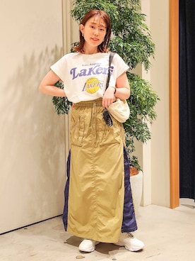 kanakoさん（レディース・157cm）の夏コーディネート