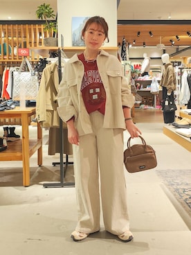 kanakoさん（レディース・157cm）の冬コーディネート