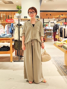 「アイテム（ブラジャー）」を使った、kanakoさん（レディース・157cm）の夏コーディネート
