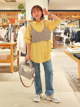 kanakoさん（レディース・157cm）の春コーディネート