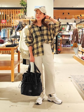 「アイテム（インナーウェア/肌着）」を使った、kanakoさん（レディース・157cm）の夏コーディネート