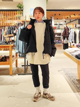 「アイテム（その他アウター）」を使った、kanakoさん（レディース・157cm・30代）の秋コーディネート