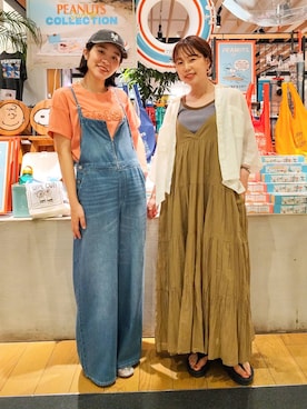 kanakoさん（レディース・157cm）の夏コーディネート
