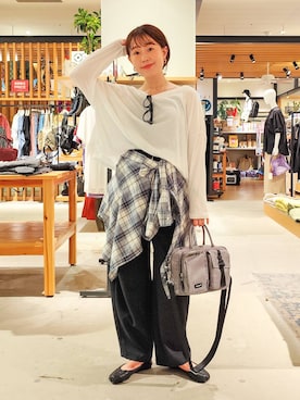 「アイテム（ブラジャー）」を使った、kanakoさん（レディース・157cm）の夏コーディネート
