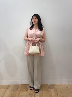 「SENSE OF PLACE by URBAN RESEAR」｜riseさん（レディース・160cm）の春コーディネート