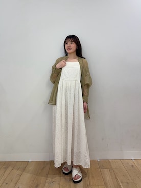 「SENSE OF PLACE by URBAN RESEAR」｜riseさん（レディース・160cm）の夏コーディネート