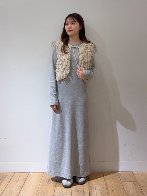 バックプレートツキリブワンピ（ワンピース）｜SENSE OF PLACE by